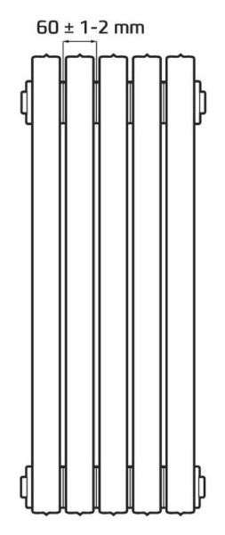 Детальное изображение Радиатор чугунный Радимакс Retro Style Lille 813/095 [1 секция] в интернет-магазине THERM.BY