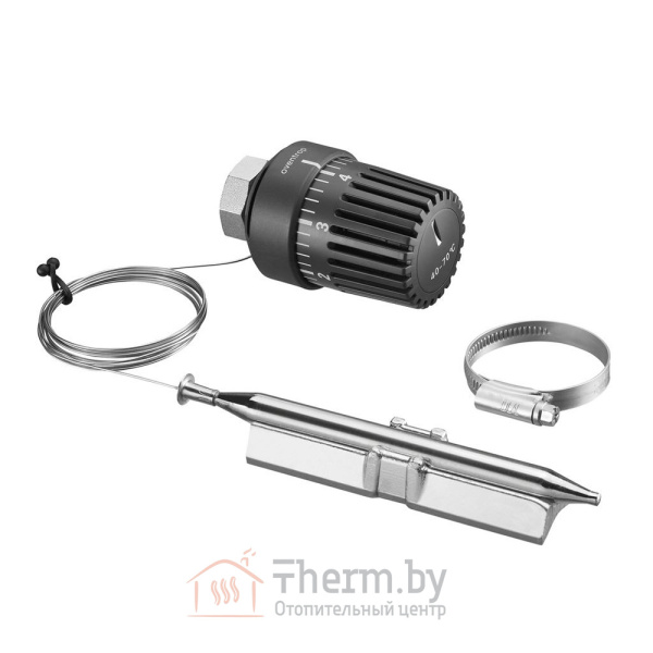 Детальное изображение Головка термостатическая M 30 x 1.5 с выносным датчиком KAN-therm к серии 73 и 77 арт. 1802108006 в интернет-магазине THERM.BY