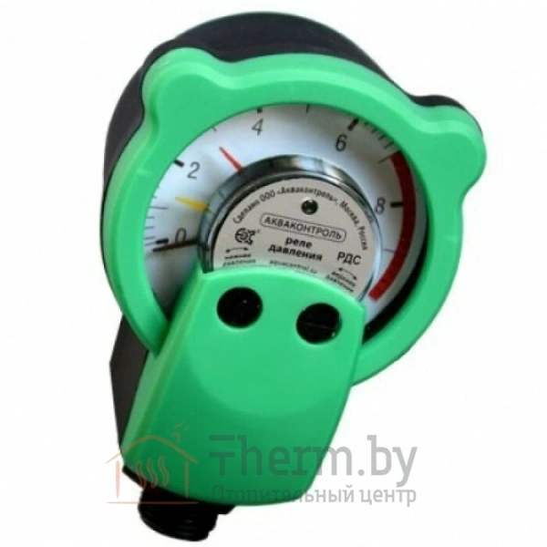 Детальное изображение Реле давления Акваконтроль РДС-180 стрелочное c защитой от сухого хода G1/2 в интернет-магазине THERM.BY