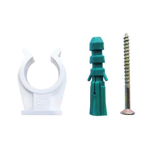 Детальное изображение Опора ПП 15 мм белая Capricorn в интернет-магазине THERM.BY