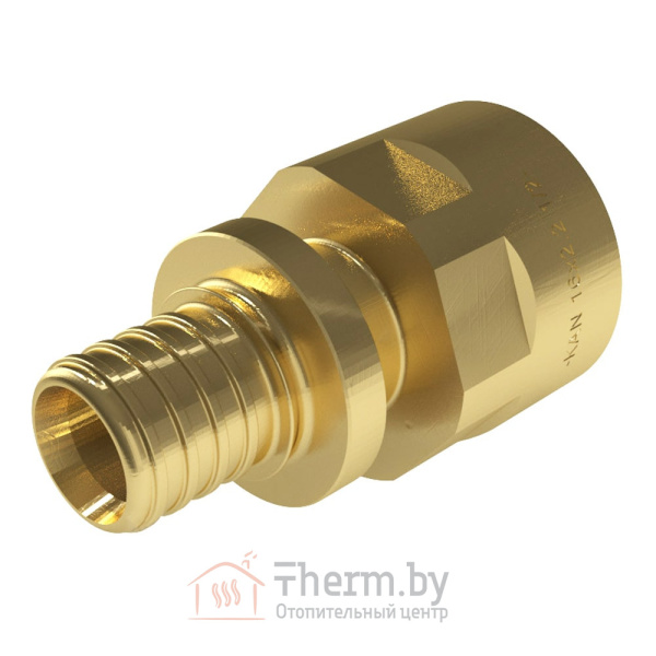 Детальное изображение Соединитель латунный KAN-therm UltraLine 16 мм х Rp1/2" ВР арт. 2509044001 в интернет-магазине THERM.BY