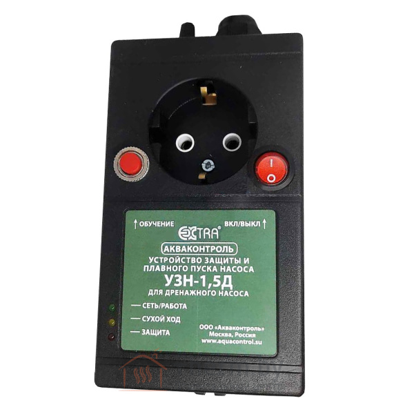 Детальное изображение Устройство защиты дренажного насоса с плавным пуском УЗН-1,5Д (1.5 кВт) Акваконтроль в интернет-магазине THERM.BY
