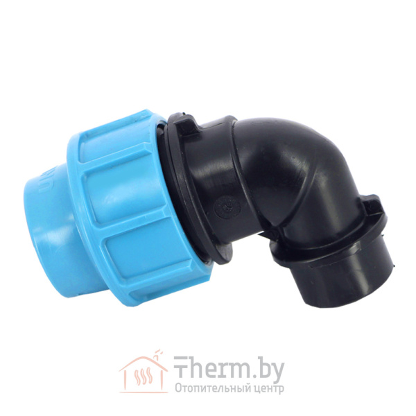 Детальное изображение Угол компрессионный 25 х 3/4" ВР Unidelta в интернет-магазине THERM.BY