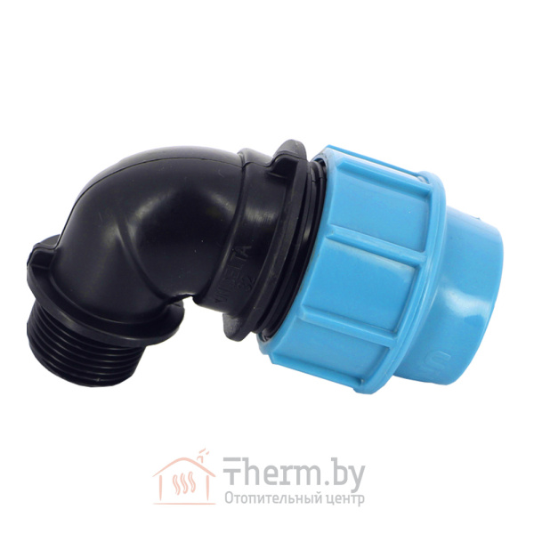Детальное изображение Угол компрессионный 32 х 1" НР Unidelta в интернет-магазине THERM.BY