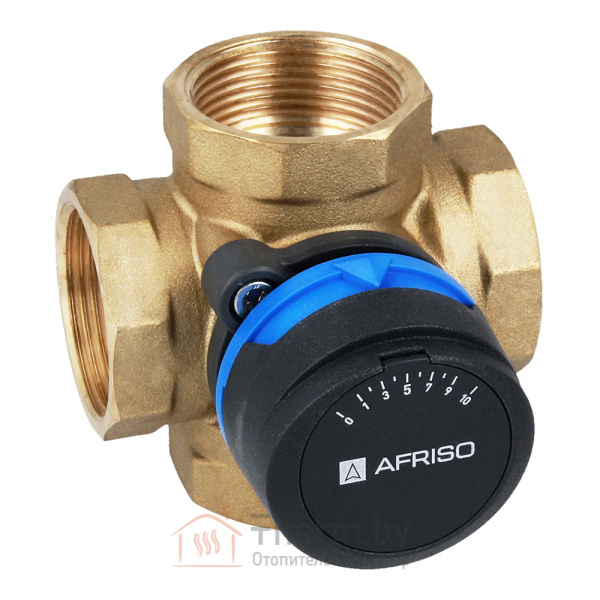 Детальное изображение Поворотный 4-ходовой смесительный клапан 1 1/4"ВР ARV 485 Afriso арт. 13 485 10 в интернет-магазине THERM.BY