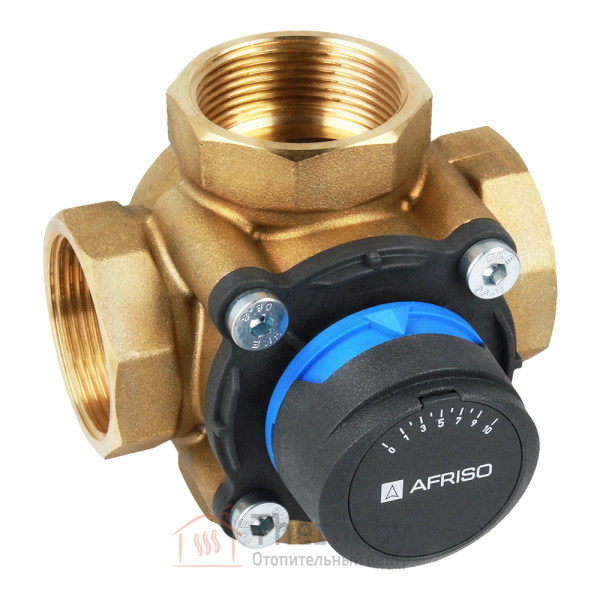 Детальное изображение Поворотный 4-ходовой смесительный клапан 1 1/2"ВР ARV 486 Afriso арт. 13 486 10 в интернет-магазине THERM.BY