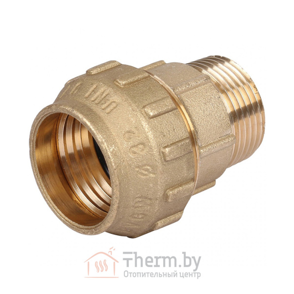Детальное изображение Муфта компрессионная ЛАТУННАЯ 32 х 1"НР Tiemee Италия в интернет-магазине THERM.BY