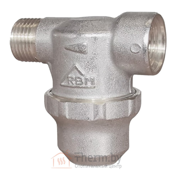 Детальное изображение Фильтр механической очистки линейный 3/4" ВР/НР, RBM арт. 0040510 в интернет-магазине THERM.BY