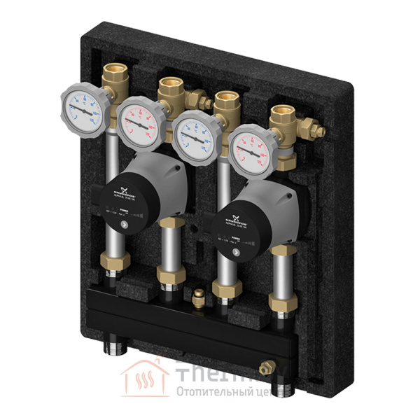 Детальное изображение Насосно-смесительный модуль Meibes Kombimix UK/UK c насосом Grundfos UPSO 15-65 арт. M26103 GF в интернет-магазине THERM.BY