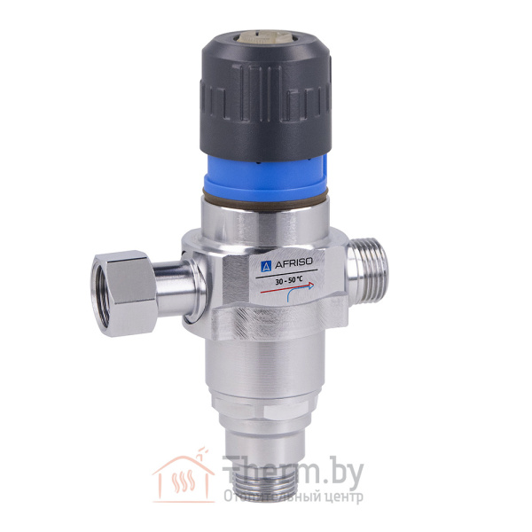 Детальное изображение Термостатический клапан для умывальника 3/8"НР ATM 112 Afriso арт. 12 112 00 в интернет-магазине THERM.BY
