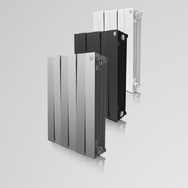 Детальное изображение Радиатор Royal Thermo PianoForte SilverSatin [12 секций] в интернет-магазине THERM.BY