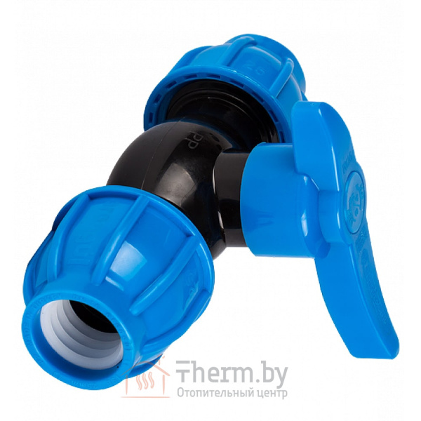 Детальное изображение Кран шаровой 20 компрессионный Arangul в интернет-магазине THERM.BY