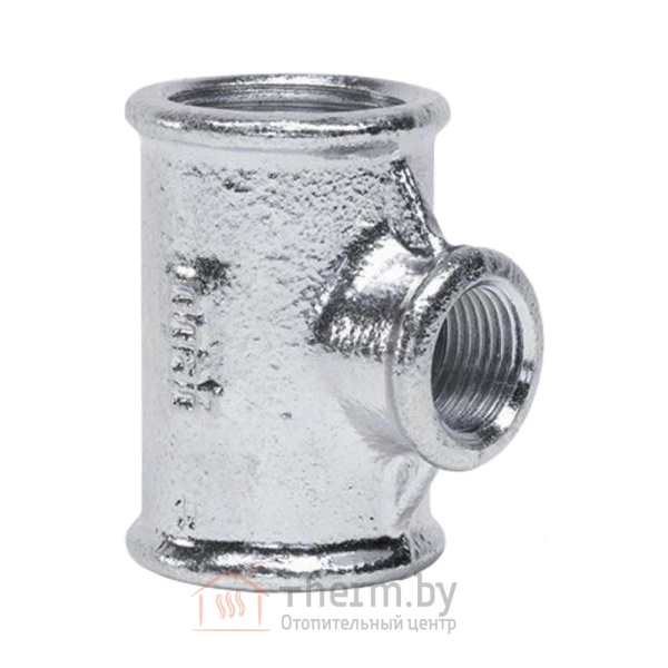 Детальное изображение Тройник оцинкованный чугунный 1 1/4" х 1" х 1 1/4" ВР Platinum Gebo арт. 130-29V в интернет-магазине THERM.BY