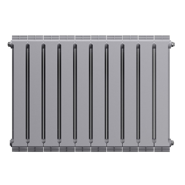 Детальное изображение Биметаллический радиатор PIANOFORTE 500/100 Silver Satin Royal Thermo в интернет-магазине THERM.BY