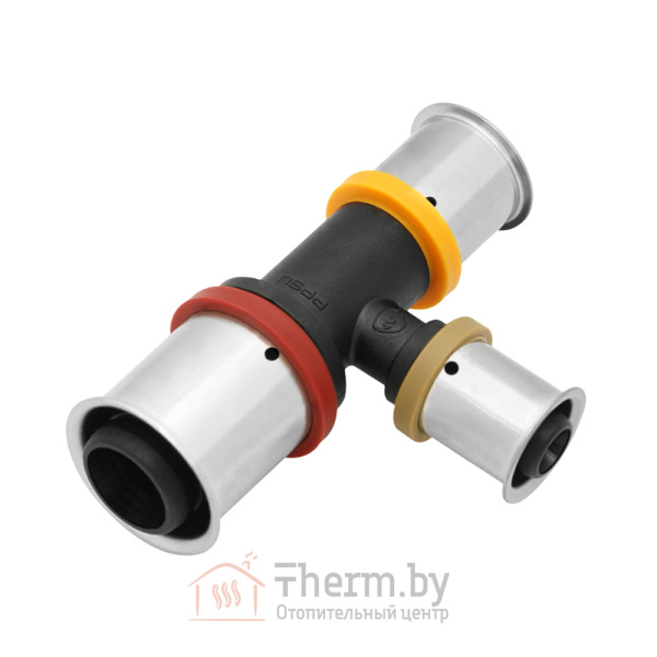 Детальное изображение Пресс тройник 32 х 3.0 х 20 х 2.0 х 26 х 3.0 KAN-Therm арт. 1009257021 в интернет-магазине THERM.BY