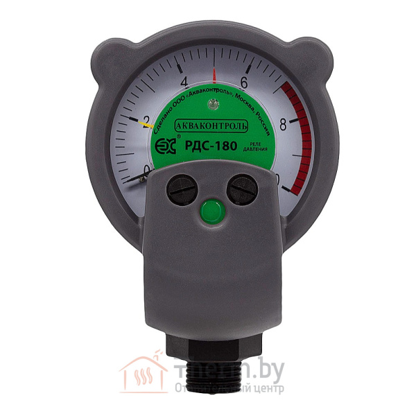 Детальное изображение Реле давления воды c защитой от сухого хода РДС-180 для поверхностных насосов Акваконтроль в интернет-магазине THERM.BY