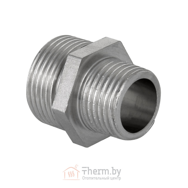 Детальное изображение Ниппель из нержавеющей стали 3/4" х 1/2" Valtec переходной арт. VTi.580.I.0504 в интернет-магазине THERM.BY