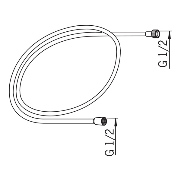Детальное изображение Шланг для душа Oras 241020 в интернет-магазине THERM.BY