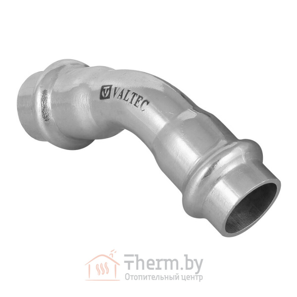 Детальное изображение Пресс угол 45° двухраструбный 28 х 28 мм Valtec нержавеющая сталь арт. VTi.959.I.002828 в интернет-магазине THERM.BY