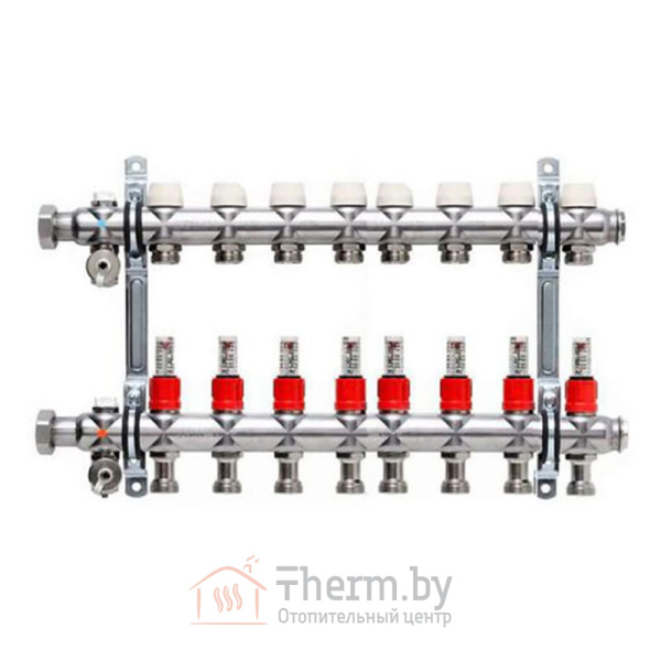 Детальное изображение Коллектор для теплого пола Komfort 5/4"-8, Kermi арт. SFVT0800000 в интернет-магазине THERM.BY