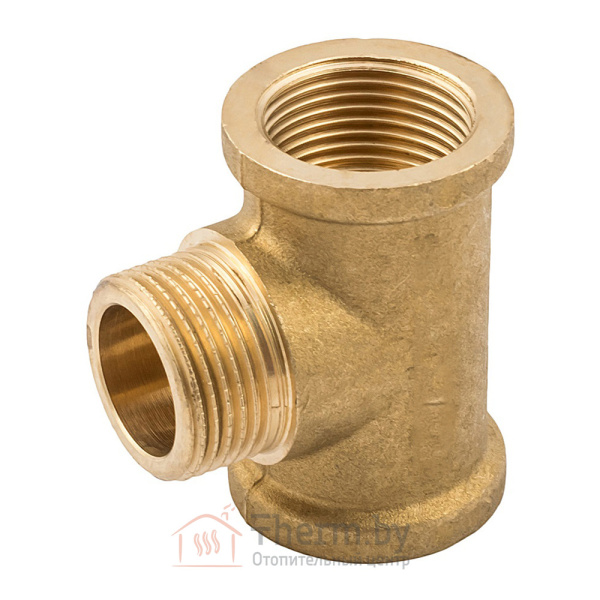 Детальное изображение Тройник переходной латунный ВР 3/4" x НР 3/4" x 3/4" ВР  Цветлит арт. ZW50086 в интернет-магазине THERM.BY