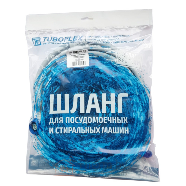 Детальное изображение Заливной шланг для стиральной машины 6.0 м Tuboflex в интернет-магазине THERM.BY