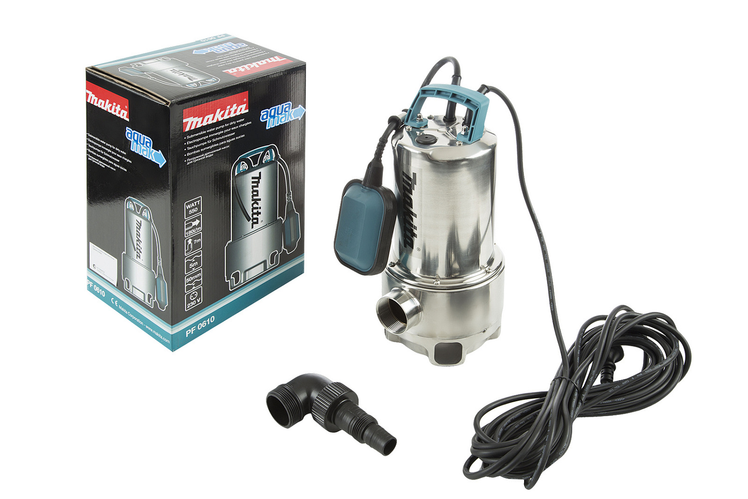 Насос дренажный для грязной воды MAKITA PF 0610