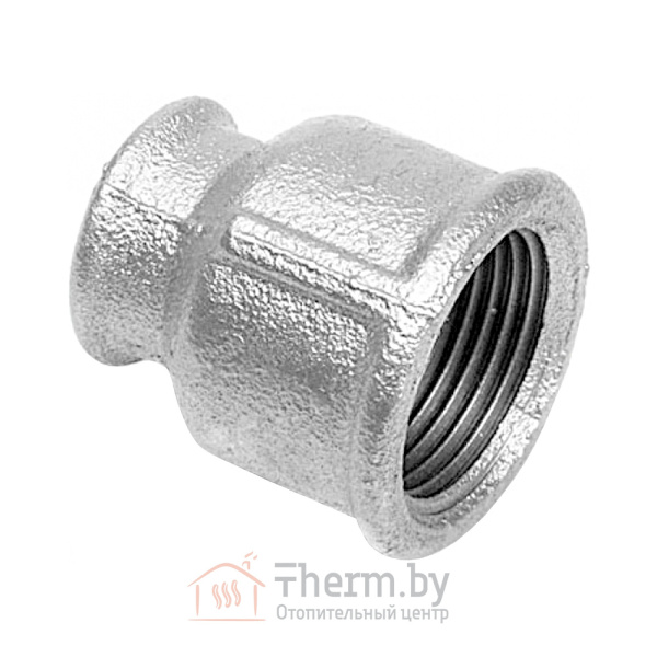 Детальное изображение Муфта оцинкованная чугунная 2" х 1" ВР Platinum Gebo арт. 240-36V в интернет-магазине THERM.BY