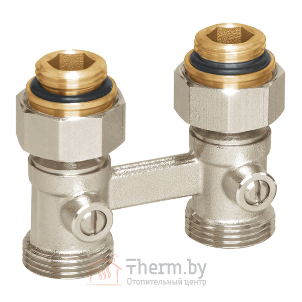 Детальное изображение Узел нижнего подключения радиаторов прямой 1/2"НР х 3/4"НР Rossweiner арт. 123 01 21 в интернет-магазине THERM.BY