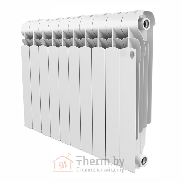 Детальное изображение Алюминиевый радиатор Indigo 500/100, 10 секций, Royal Thermo в интернет-магазине THERM.BY