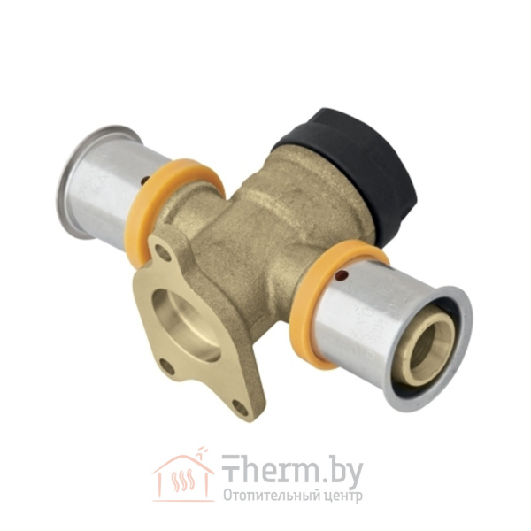Детальное изображение Пресс тройник проходной фиксируемый латунный 20 х 2.0 х 1/2" внутренняя резьба KAN-Therm арт. 1009285057 в интернет-магазине THERM.BY