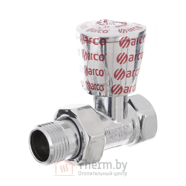 Детальное изображение Радиаторный кран 1/2" х 1/2" хромированный TEIDE PLUS arco арт. 503565 в интернет-магазине THERM.BY