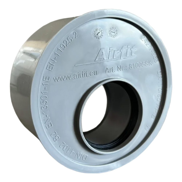 Детальное изображение Переход Airfit эксцентрический суперкомпакт DN 110x50 мм арт. 81005SK в интернет-магазине THERM.BY