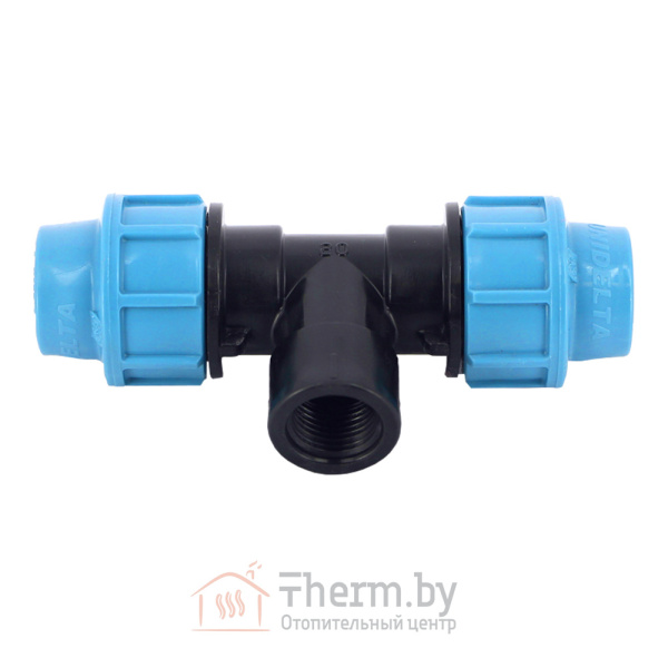 Детальное изображение Тройник компрессионный 20 х 3/4"ВР х 20 Unidelta в интернет-магазине THERM.BY