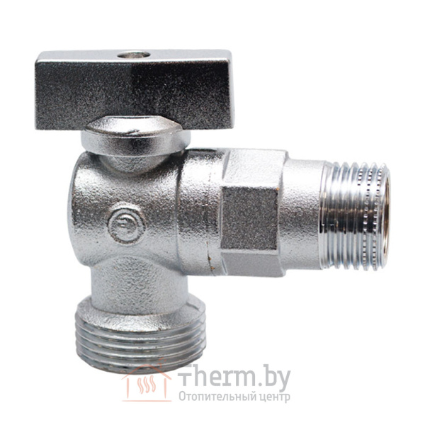 Детальное изображение Кран шаровой угловой 1/2"НР х 3/4"НР Fornara арт. 059D-E-RТCO в интернет-магазине THERM.BY