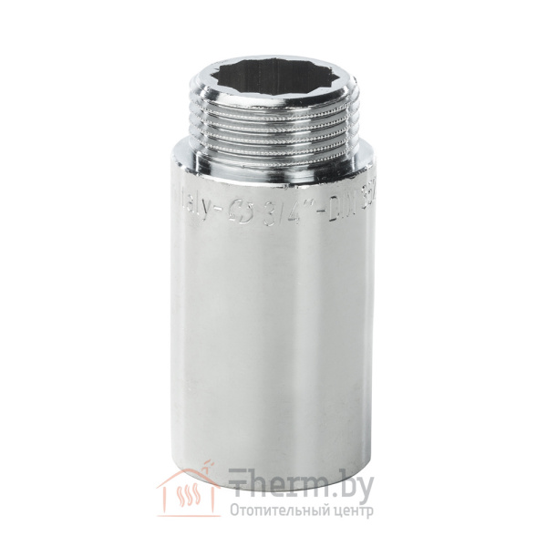 Детальное изображение Удлинитель латунный 3/4" 50 мм хромированный General Fittings арт. 2600D8B055000A в интернет-магазине THERM.BY