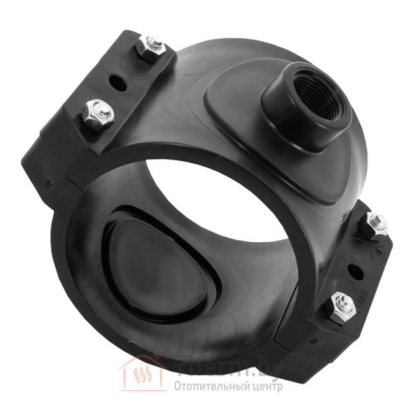 Детальное изображение Хомут пластиковый для врезки в трубу 100 х 3/4" ВР Unidelta в интернет-магазине THERM.BY