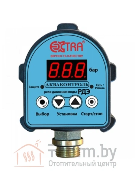 Детальное изображение Реле давления Акваконтроль РДЭ c защитой от сухого хода G1/2 в интернет-магазине THERM.BY