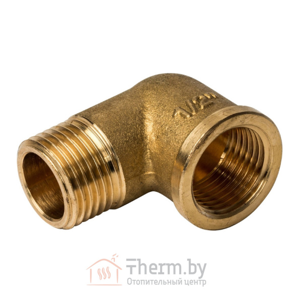 Детальное изображение Угольник латунный ВР/НР 1/2" General Fittings арт. 2700F8H040400A в интернет-магазине THERM.BY