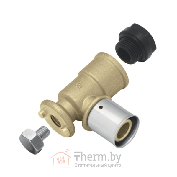 Детальное изображение Пресс угол фиксируемый болтом латунный 20 х 2.0 х 1/2" внутренняя резьба KAN-Therm арт. 1009285001 в интернет-магазине THERM.BY