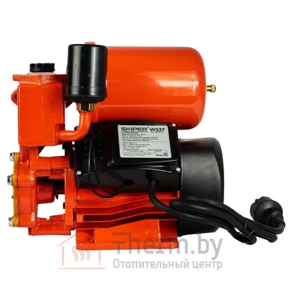 Детальное изображение Насосная станция Skiper WS37 (500 Вт, 2160 л/ч, 2 л, чугун) в интернет-магазине THERM.BY