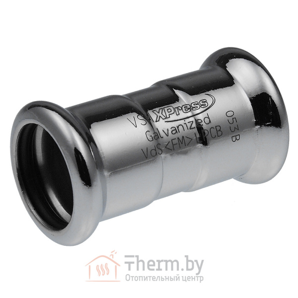 Детальное изображение Пресс соединитель 88.9 x 88.9 мм KAN-therm Steel оцинкованная сталь арт. 1509245012 в интернет-магазине THERM.BY