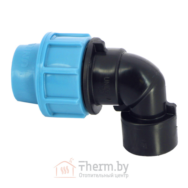 Детальное изображение Угол компрессионный 20 х 3/4" ВР Unidelta в интернет-магазине THERM.BY