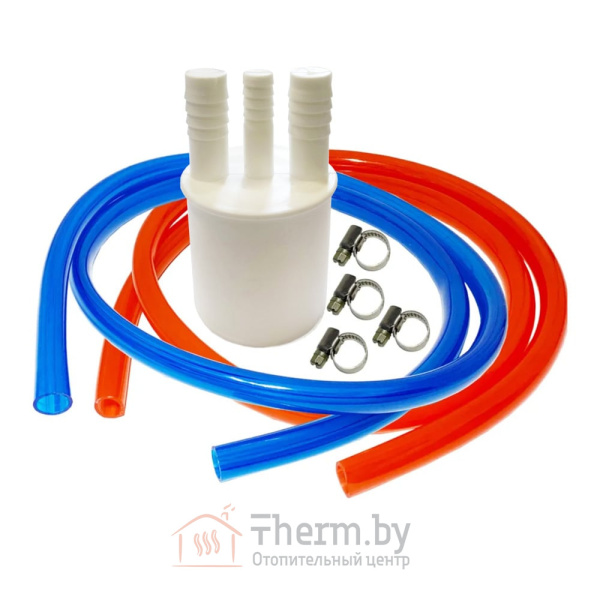 Детальное изображение Комплект слива (тройной) для подключения промывных фильтров Лик-Лик арт. LIK003 в интернет-магазине THERM.BY