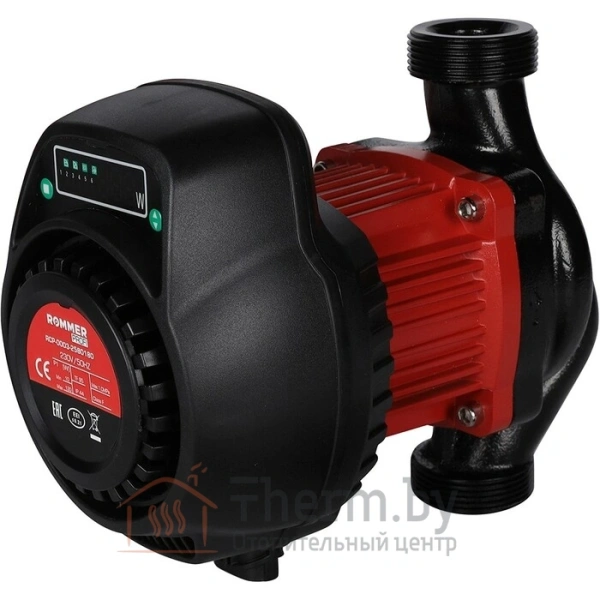 Детальное изображение Насос циркуляционный ROMMER ER 25/80-180 (RCP-0003-2580180) в интернет-магазине THERM.BY
