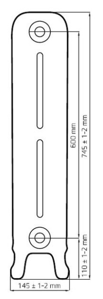 Детальное изображение Радиатор чугунный Радимакс Leeds  [1 секция] в интернет-магазине THERM.BY