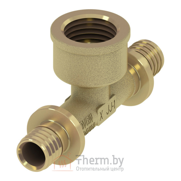 Детальное изображение Тройник латунный 20(18) x 1/2" x 20(18) внутренняя резьба Tece арт. 769520 в интернет-магазине THERM.BY