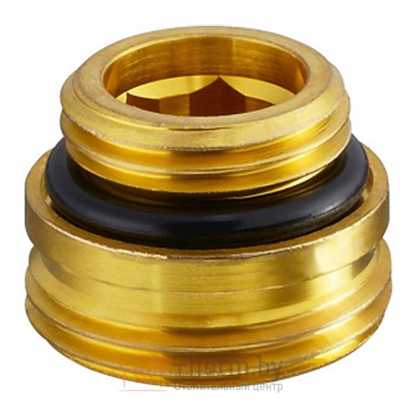 Детальное изображение Ниппель радиатороный евроконический 1/2" НР х 3/4" НР с самоуплотняющимся седлом Oventrop в интернет-магазине THERM.BY