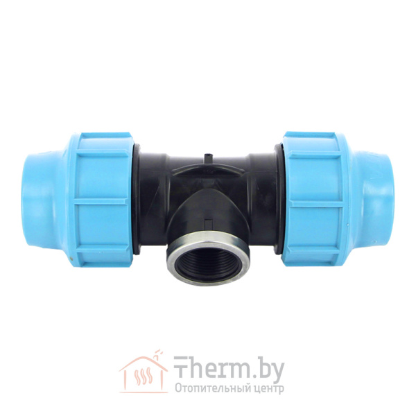 Детальное изображение Тройник компрессионный 50 х 2" ВР х 50 Unidelta в интернет-магазине THERM.BY