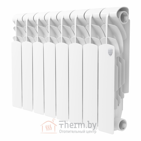 Детальное изображение Алюминиевый радиатор REVOLUTION 350/80, 8 секций, Royal Thermo в интернет-магазине THERM.BY